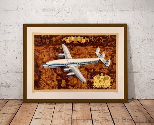 Poster affiche air france - poster-affiche,