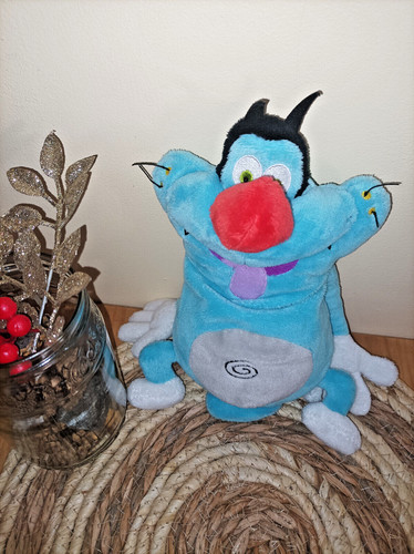 Peluche doudou oggy les - oggy, et