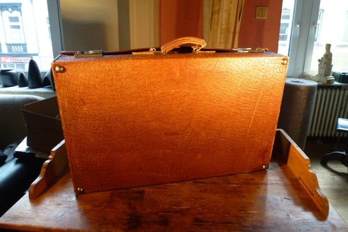 Rareté ancien valise marron - valise,