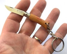 ANCIEN COUTEAU OPINEL INOX N°2 PORTE CLEF MESSER OLD KNIFE COLTELLO CUCHILLO