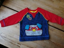 Pull super chien bébé garçon 6-9 mois 84% coton très bon état