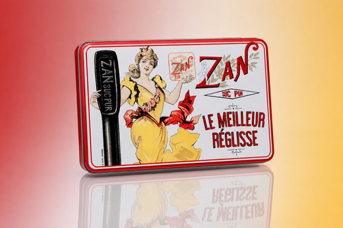 Boîte sucre métal zan - sucre,