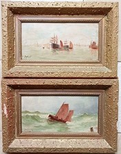 Tableaux Ancien Paire Huile