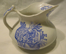 BROC DE TOILETTE FAIENCE DE L'EST LUNEVILLE SARREGUEMINES MDL A IDENTIFIER TTB