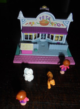 Polly Pocket Pet shop 1993 avec 2 personnages et 1 ours et 1 tigre