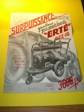 FEUILLET PUBLICITAIRE D EPOQUE