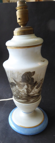 Importante lampe opaline - importante,