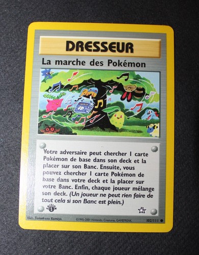 Carte pokemon 102 - carte, 102-111