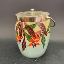 Pot à biscuits en verre peint