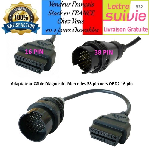 Adaptateur câble diagnostic - câble,