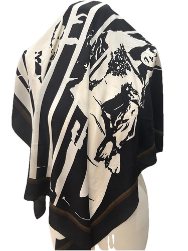 Foulard loewe soie - en, soie,