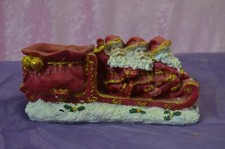 POT POUR JACINTHE TRAÎNEAU PERE NOEL  SAPIN DÉCORATION FLEUR