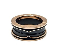 Bulgari bague céramique - bague,