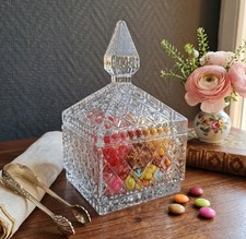 Bonbonnière Vintage en Verre