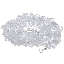 Collier en Quartz Clair 45+5