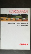 BROCHURE moissonneuses Claas