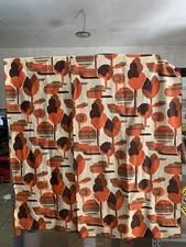 Paire rideaux vintage space