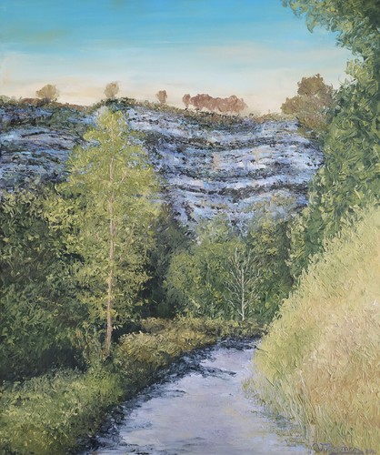 Tableau huile sur toile - ,