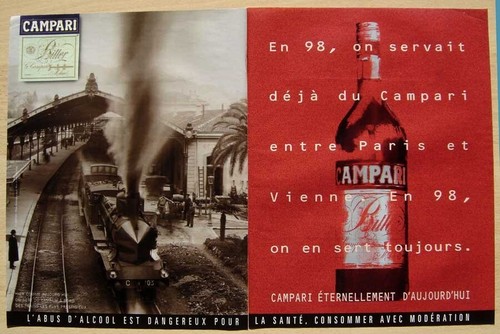 Publicité papier liqueur - -,