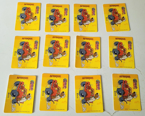 Cartes afrique jeu - -, de