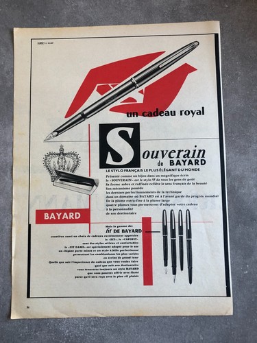 Publicité presse 1956 - publicité,