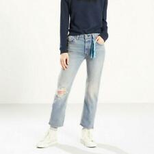 Jeans bleu jambe droite neuf