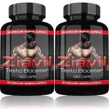 2x Ziavil Anabol Booster de Testostérone Testobooster Rapide Muskelmittel