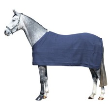 EQuest Couverture Cheval Climatherm III, Régulier - Bleu Marine, DE 125 CM Sueur