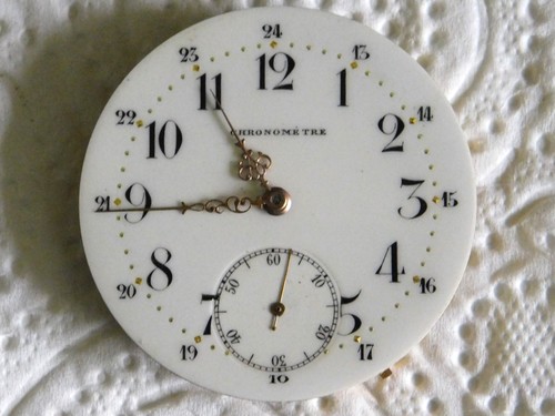 Mouvement gousset chronomètre - mouvement,