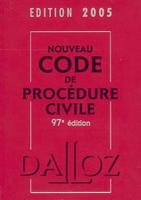 Nouveau code de procédure