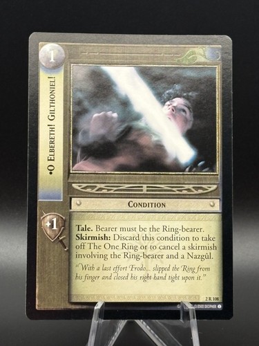 Lotr tcg decipher - tcg, elbereth