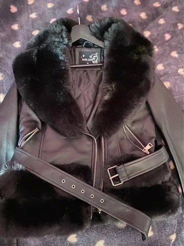 Veste cuir femme - cuir,