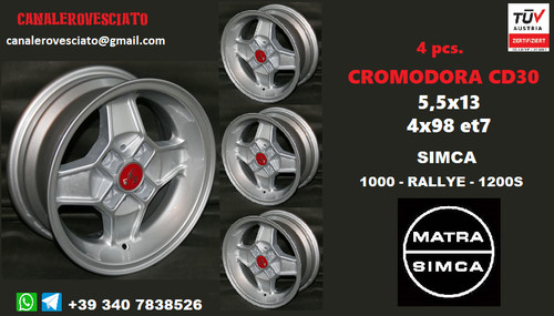 Jantes alu cromodora cd30 - 4,