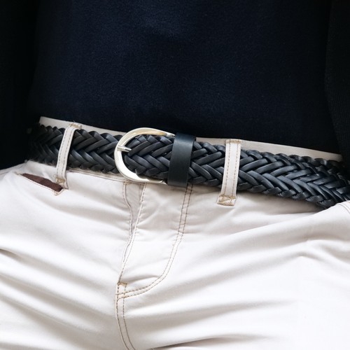 Homme ceinture tressée - , à