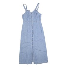 Robe Maxi Sans Manches En Jean