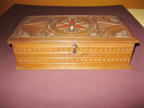 Ancienne boite bois - ancienne,