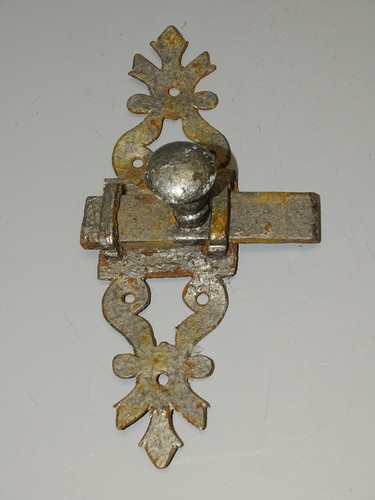 Ancien loquet fer forge - -ancien,