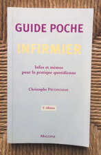Livre Guide poche infirmier de
