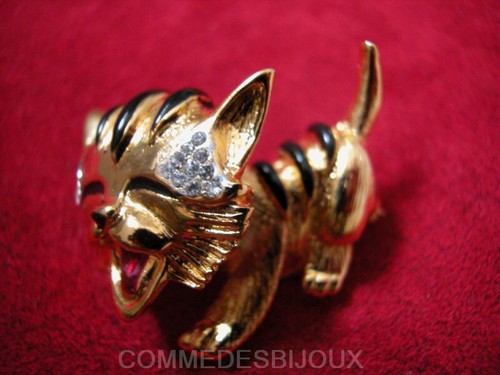 Broche lionceau dorée - broche, n°