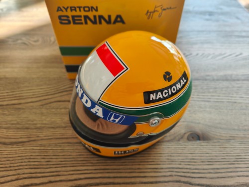 Casque helmet senna mclaren - casque, f1