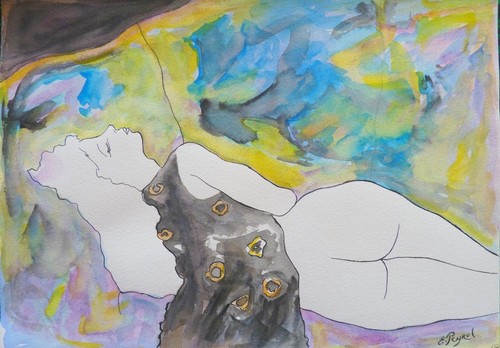 éric peyrol aquarelle - Éric,