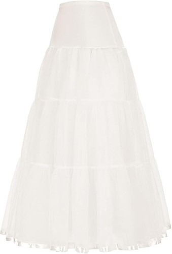Jupon cancan blanc - jupon,