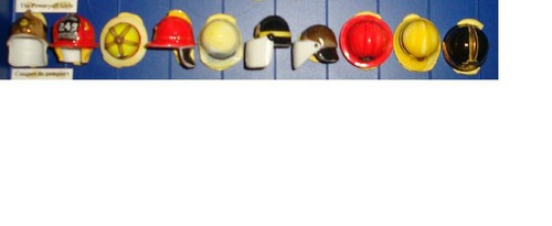 Série complète casques - série, de
