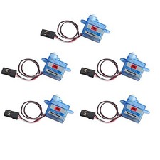 RCmall GH-S37D Micro Servo Numérique 5pcs 3.7g Ultra Léger pour Avion Bateau RC