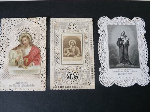 Trois images religieuses