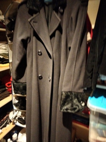 Manteau laine style redingote - manteau,