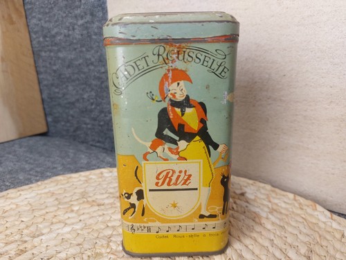 Ancienne boîte publicitaire