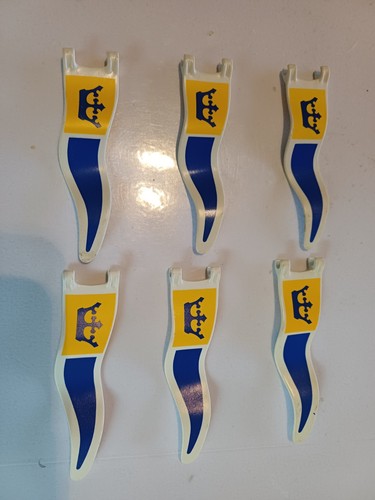 Playmobil lot drapeaux roi - drapeaux,
