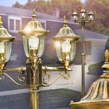 Lampadaire Luminaire extérieur Lampe de jardin Lampe sur pied Réverbère 163408