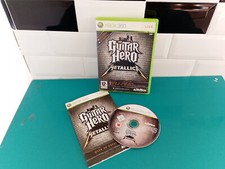 jeu vidéo VF xbox x-box 360 guitar hero metallica